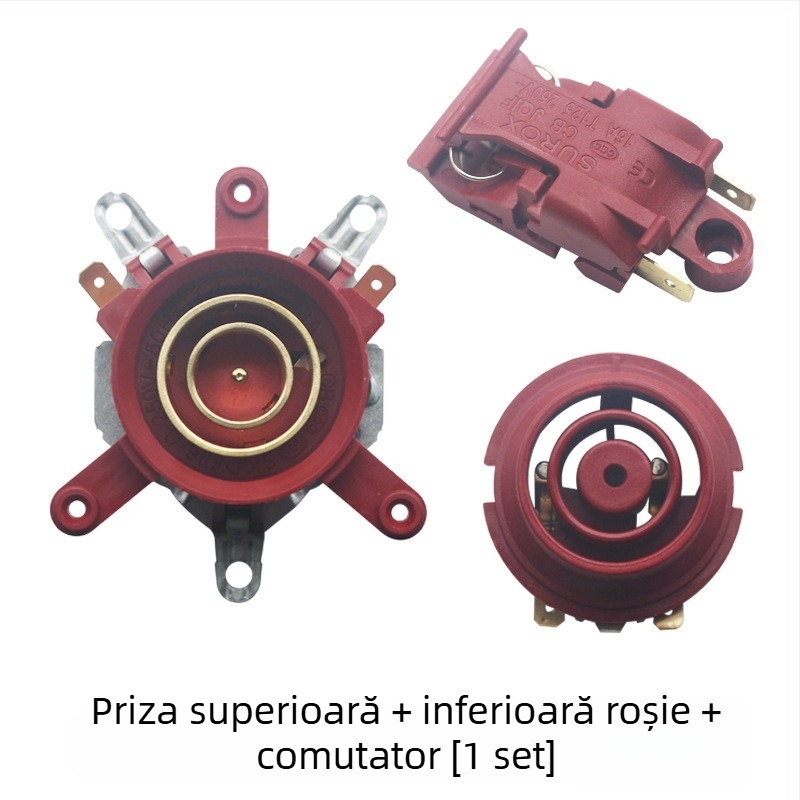 Bază universală pentru fierbător electric cu întrerupător de control al temperaturii, conector și cuplaj priză