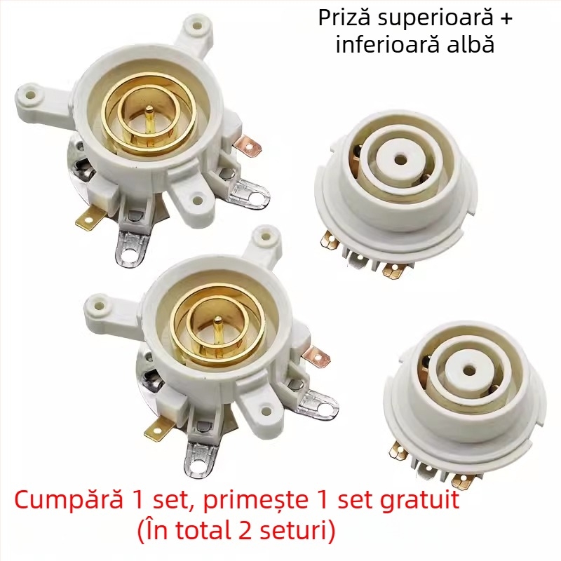 Bază universală pentru fierbător electric cu întrerupător de control al temperaturii, conector și cuplaj priză