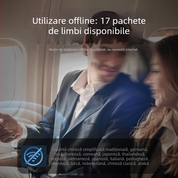 Traducător offline inteligent S09 – traducere vocală și foto în mai multe limbi cu interpretare simultană