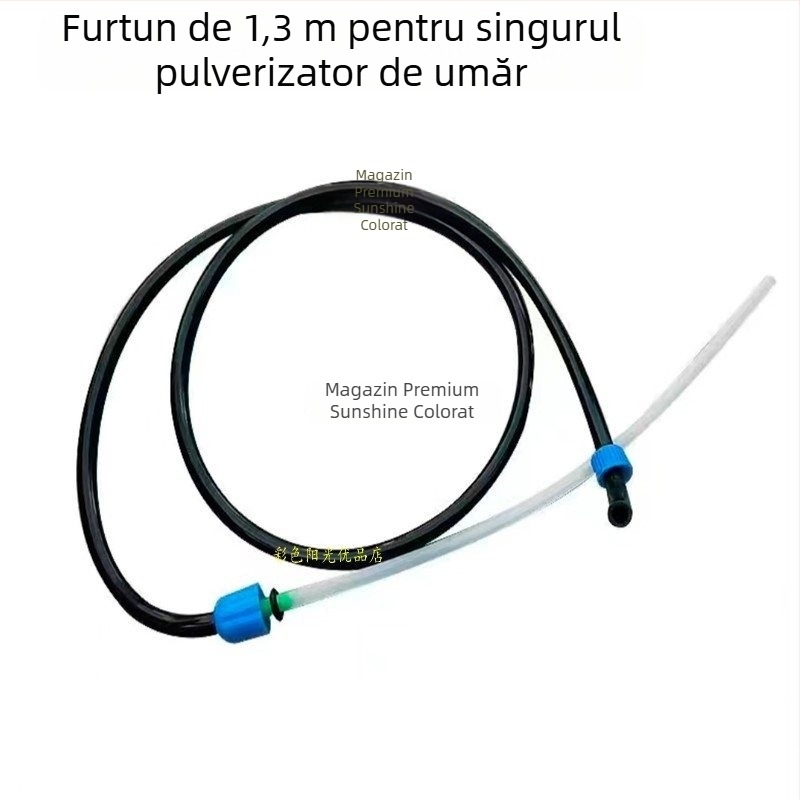 Stropitoare de umăr, 5 L, cu pompă de aer, valvă de deflare, furtun de pulverizare