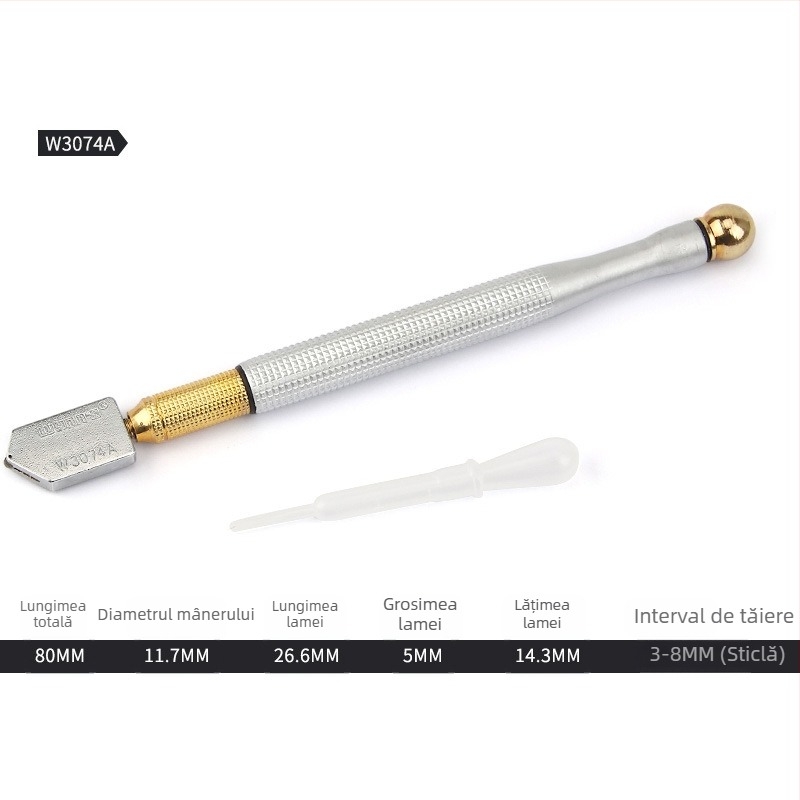 Power Lion cutter roller pentru sticlă cu disc diamantat pentru tăierea plăcilor