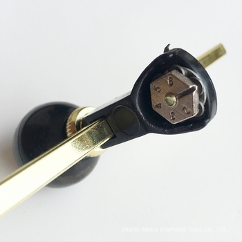 Tăietor de cercuri din sticlă cu roller cu șase roți, lubrificat cu ulei; aliaj metalic; electroplacare; greutate 0,2 kg