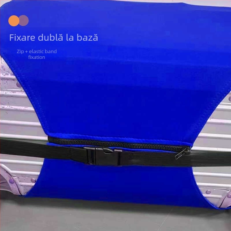 Husă de protecție pentru bagaje, elastică, poliester, culoare solidă, anti-tăiere