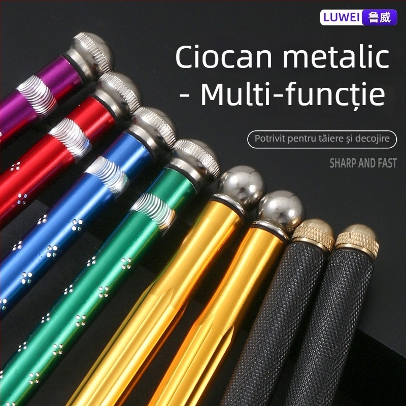 Luwei Cuțit Manual pentru Sticlă, Vârf Diamantat, Tip Rulant, Pentru Sticlă