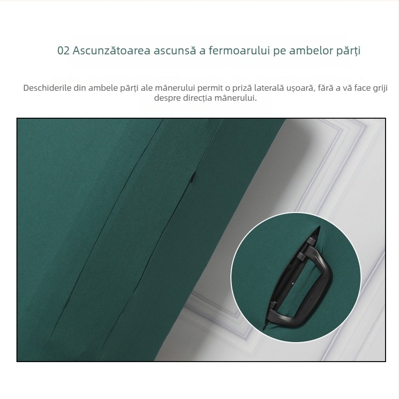 Husă pentru valiză, poliester, respirabilă, rezistentă la apă, rezistentă la uzură, anti-furt