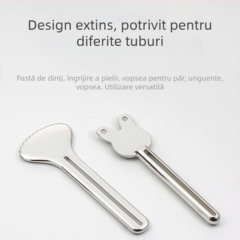 Presor de pastă de dinți — manual, multifuncțional pentru pastă de dinți, demachiant facial și vopsea de păr (Brand: Wang jingjing; Potrivit pentru copii, adolescenți, adulți și seniori; Etichetă privată licențiată)