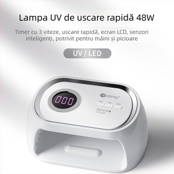 Mobray Aurora No. 1 Lampă pentru unghii, pentru uz casnic și salon (Model: Aurora No. 1; Origine: Anhui; Marcă privat autorizată: Da; Tip marcă: Marcă locală)