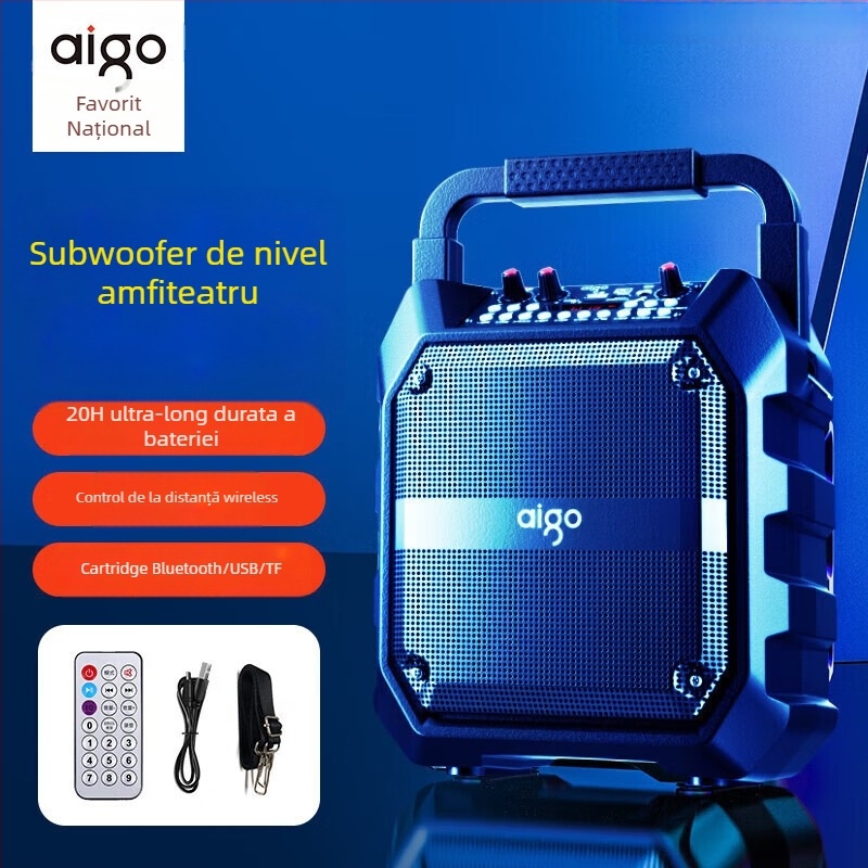 Patriots T52 Boxă Bluetooth IPX7, rezistență la apă, 100Hz-20kHz, SNR ≥70dB, Carcasă ABS, Bluetooth 2.0