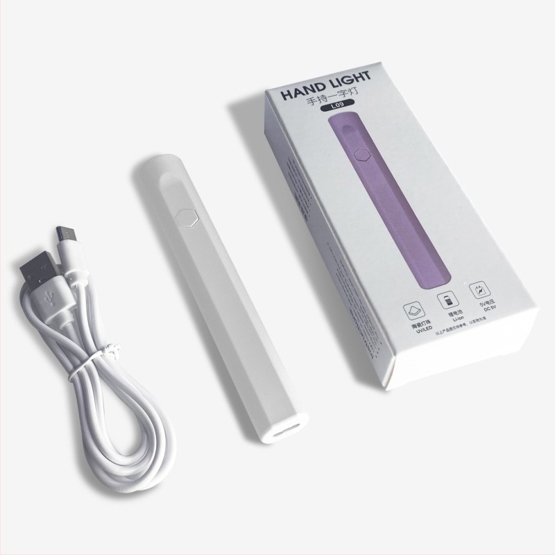 Lampă pentru unghii, portabilă și reîncărcabilă, model One Word Lamp, origine Zhejiang