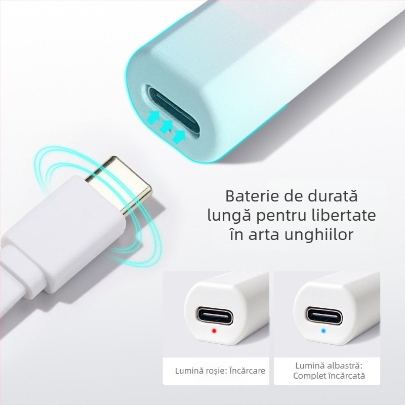 Lampă pentru unghii, portabilă și reîncărcabilă, model One Word Lamp, origine Zhejiang