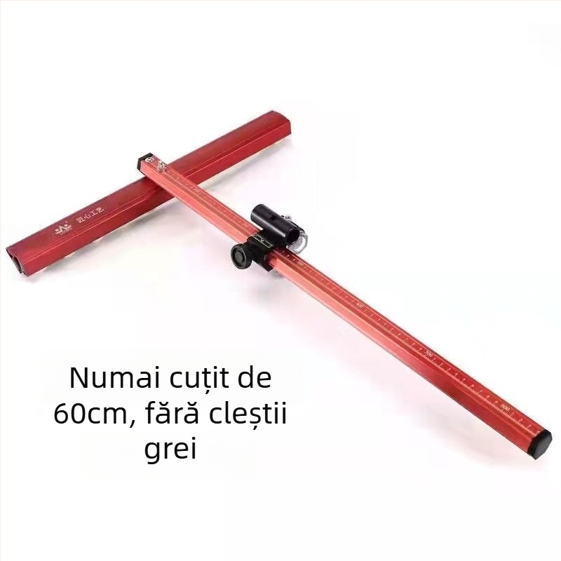 Cuțit de împingere pentru plăci, model Roller Glass Knife, unealtă de tăiere a plăcilor