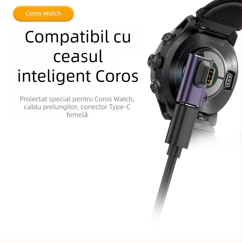 Cablu de încărcare Type-C pentru COROS Pace 2, Pace 3, Pro 1 și Apex Pro – Star Technology