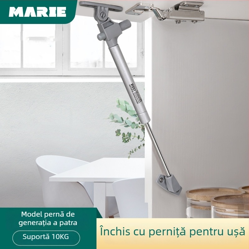 Sprijin hidraulic pentru ușile de dulap – oțel laminat la rece, Mary, pentru dulapuri, stil modern minimalist, finisaj electroplacat