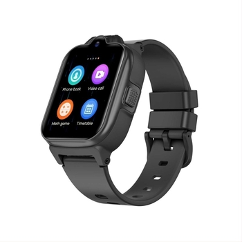 Ceas inteligent pentru copii cu conectivitate 4G, rezistent la apă, cameră 1,3 MP, baterie 700 mAh, corp din silicon — model K15pth