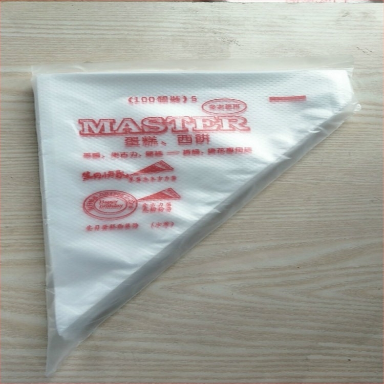 Sac de decorare de unică folosință din PE pentru cofetărie și decorare – pungă triunghiulară, groasă