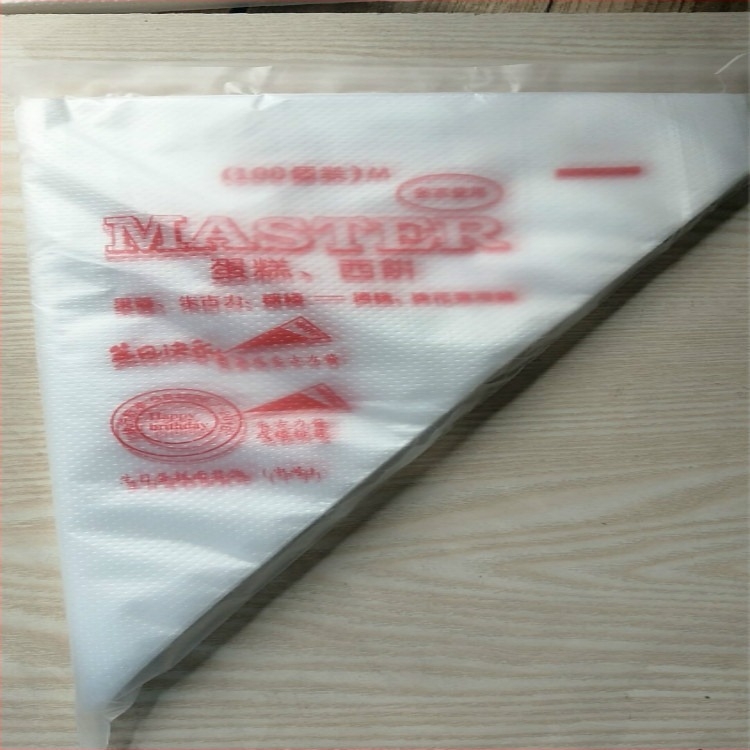 Sac de decorare de unică folosință din PE pentru cofetărie și decorare – pungă triunghiulară, groasă