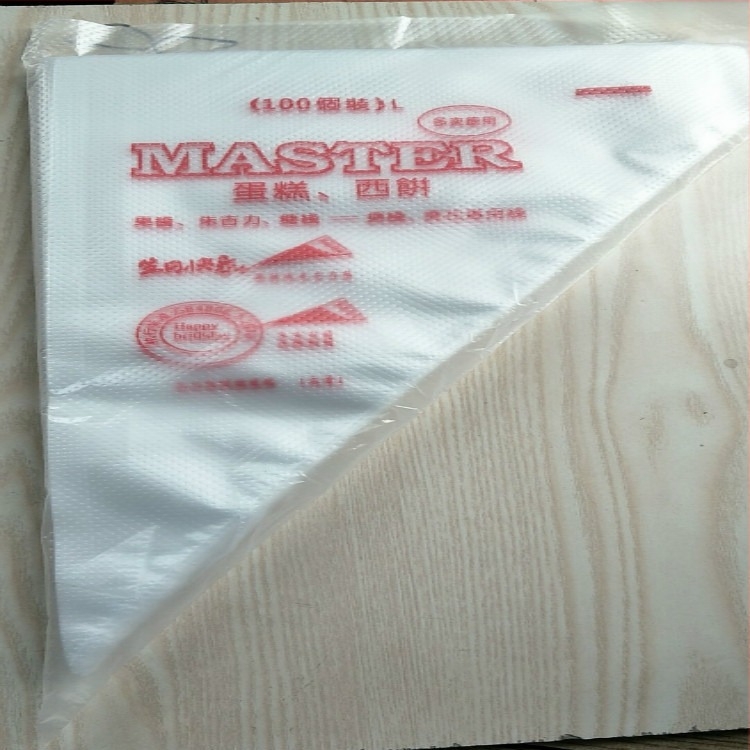 Sac de decorare de unică folosință din PE pentru cofetărie și decorare – pungă triunghiulară, groasă