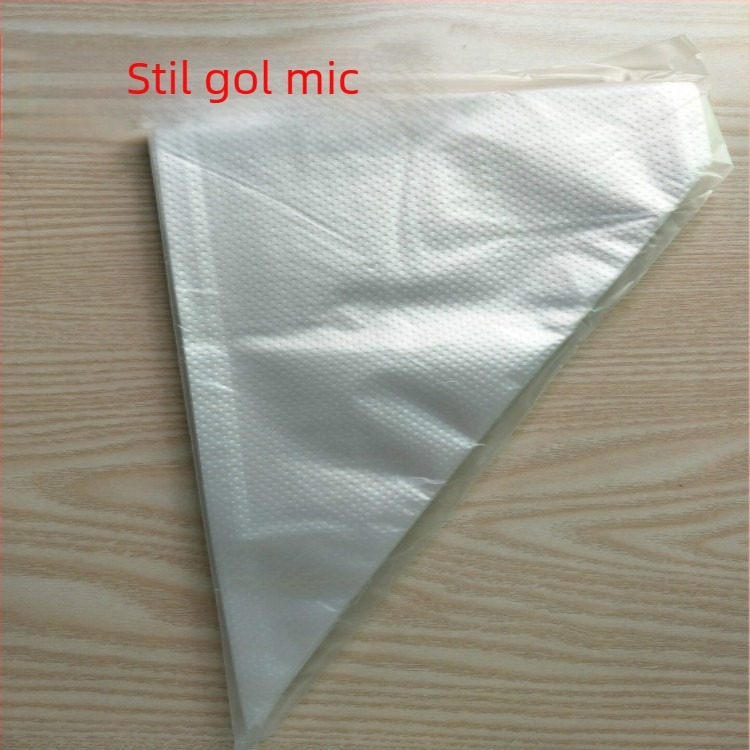 Sac de decorare de unică folosință din PE pentru cofetărie și decorare – pungă triunghiulară, groasă