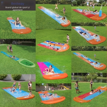 Bestway PVC jucărie gonflabilă de apă pentru trei persoane, schi nautic pentru copii 7–14 ani