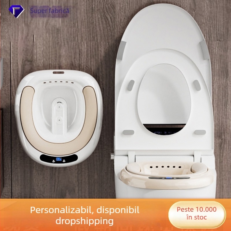 Vas electric de igienă pentru femei, destinat vârstnicilor și gravidelor; Baichen; material PP; logo imprimat; personalizare disponibilă