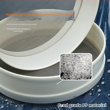 BAKEST Sito pentru făină - material PP, sită cu plasă 50, modelele 038-8031/038-8032/038-8033, Stil minimalist modern