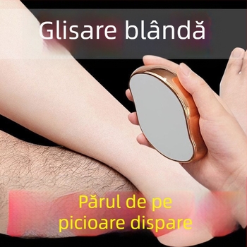 Dispozitiv manual de epilat Santa Monia, lamă din sticlă nano, aparat de îndepărtare a părului cu funcție unică