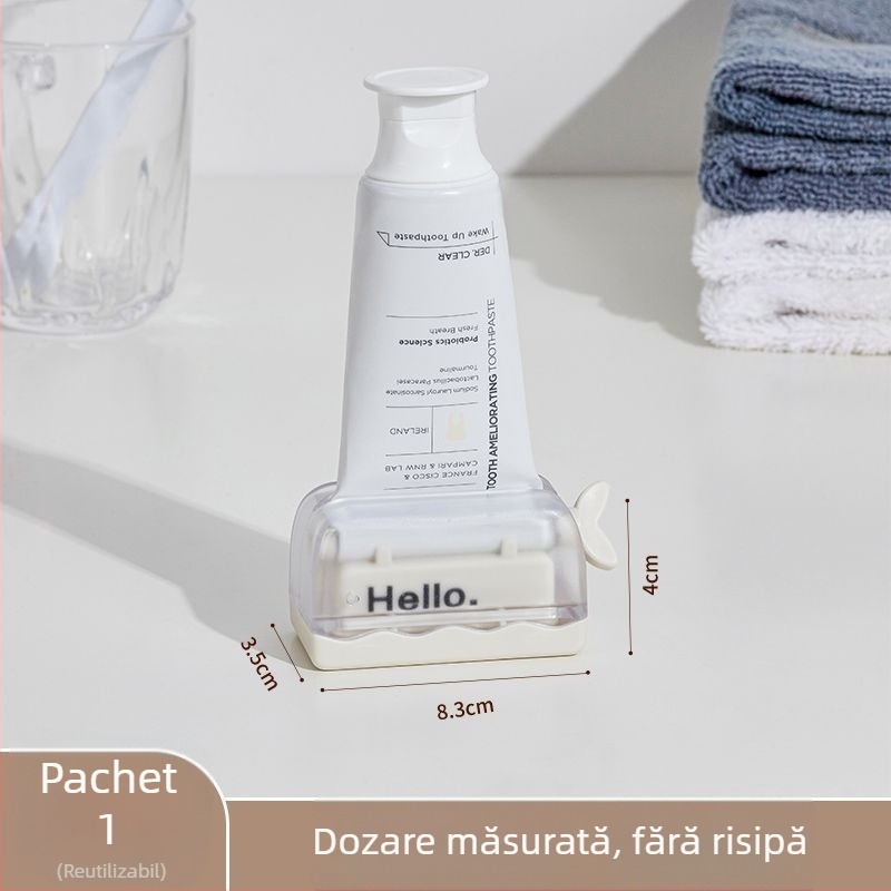 Presă pentru pastă de dinți și demachiant facial, cu clips manual, pentru uz casnic; Brand Zhenzi; Model Zhenzi; Categoria 222; Potrivit pentru 333