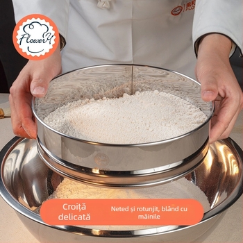 Sită de făină din oțel inoxidabil 304, ultrafin, brand Fenghe Rili, model MY, stil modern minimalist