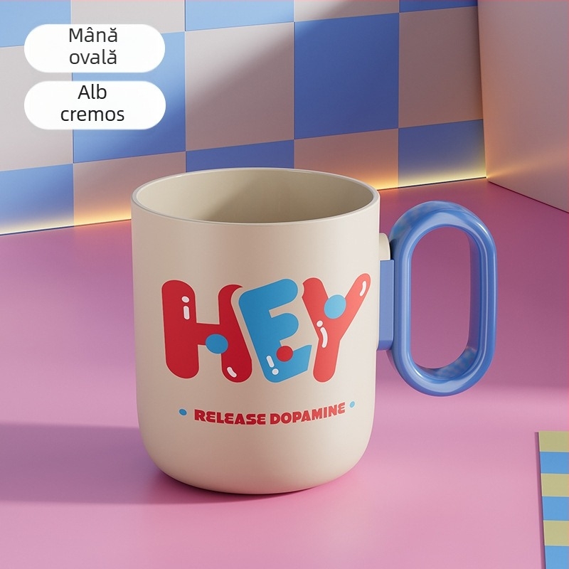 Pahar cilindric pentru periuta de dinți, PP, personalizabil, Han Shida