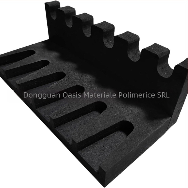Suport din spumă EVA pentru pistoale de jucărie și înveliș interior pentru dulap de armă; densitate 70 kg/m³; material: EVA; tip produs: materiale de ambalare; configurații de carduri: 6, 2, 3 sau 4 carduri