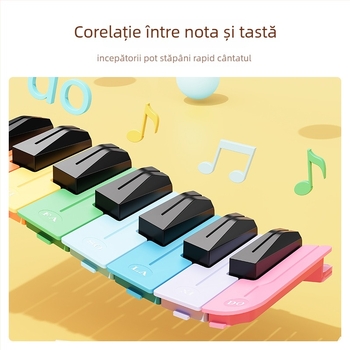 Boxă Bluetooth cu pian și tobă electronică – 8W, Bluetooth 5.0, 30Hz–15kHz, rază de acțiune 10 m, baterie încorporată 1200–2000mAh