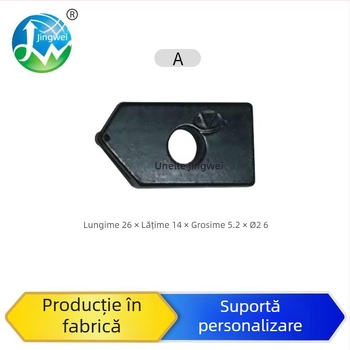 Capă de tăiere a tubului din sticlă pentru țevi curbate din cuarț/borosilicat, cu gaură, grosime de tăiere 8-12