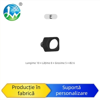 Capă de tăiere a tubului din sticlă pentru țevi curbate din cuarț/borosilicat, cu gaură, grosime de tăiere 8-12