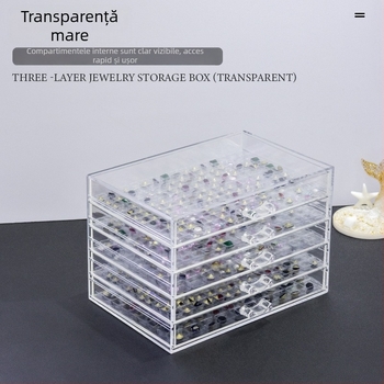 Cutie de bijuterii pentru unghii, din plastic, GNDG, greutate netă 1026 g