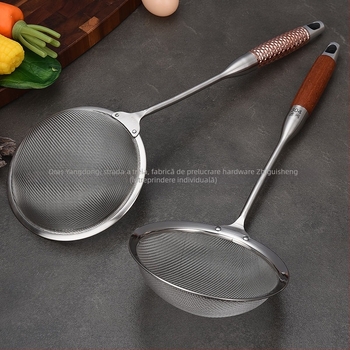 Filtru de ulei din oțel inoxidabil ultrafin, etanș, anti-alunecare, rezistent la căldură, cu cârlig unic