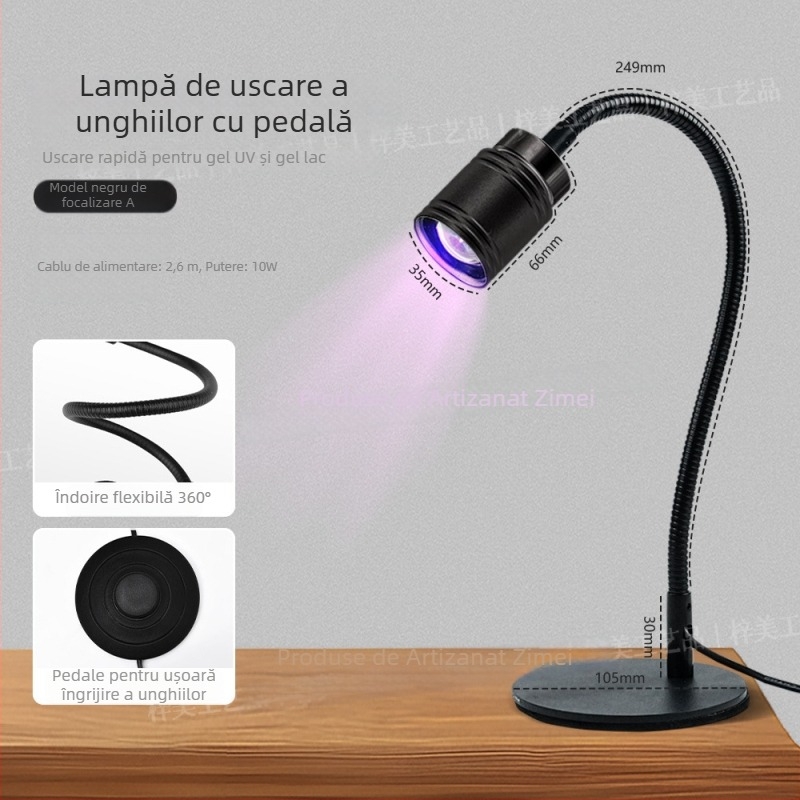Lampă UV de uscare a unghiilor – Zimei, origine Zhejiang, model Nail Curing Lamp, cod G2MJD26