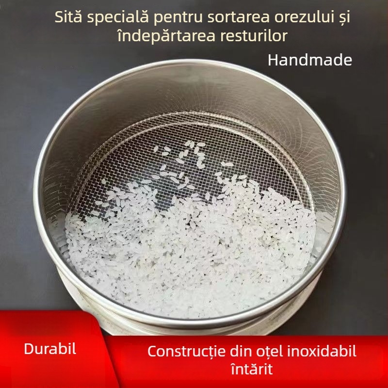 Unique sită pentru făină din oțel inoxidabil 304 – ultra-fină, pentru uz casnic
