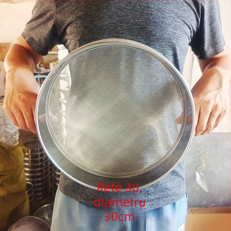 Unique sită pentru făină din oțel inoxidabil 304 – ultra-fină, pentru uz casnic