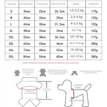 Palton din bumbac pentru câini, iarnă, căptușit cu fleece, impermeabil, cu benzi reflectorizante
