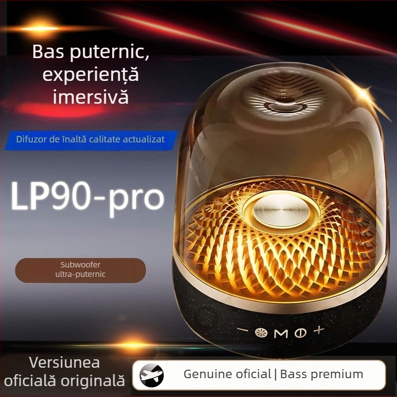 LP90Pro difuzor Bluetooth cu 5 difuzoare, 120W, răspuns în frecvență 100 Hz–20 kHz, SNR ≥100 dB, Bluetooth 5.3, baterie încorporată 4000–6000 mAh