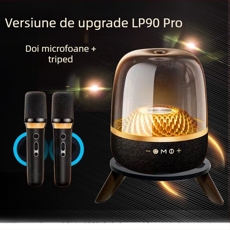 LP90Pro difuzor Bluetooth cu 5 difuzoare, 120W, răspuns în frecvență 100 Hz–20 kHz, SNR ≥100 dB, Bluetooth 5.3, baterie încorporată 4000–6000 mAh