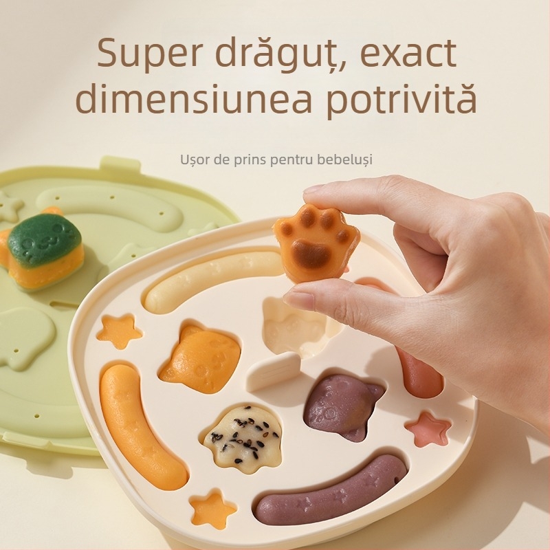 Little Chef Girl formă din silicon pentru prăjituri, rotundă, pentru coacere