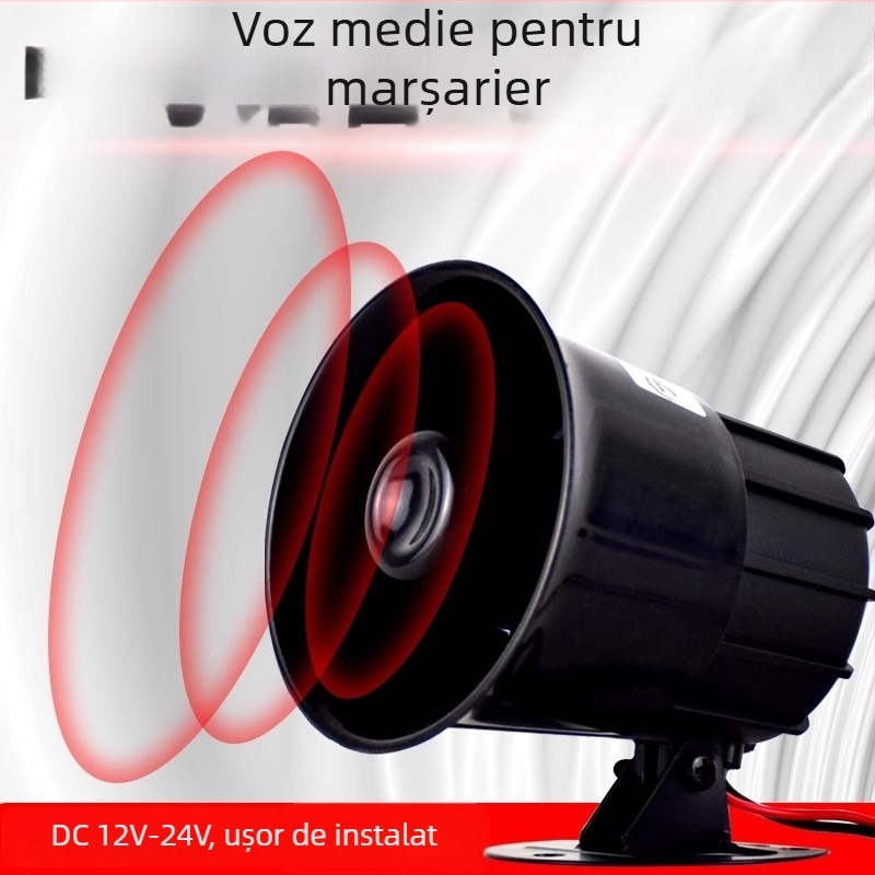 Difuzor înalt de sunet pentru recul – claxon pentru mers înapoi, model Reversing horn, fără personalizare