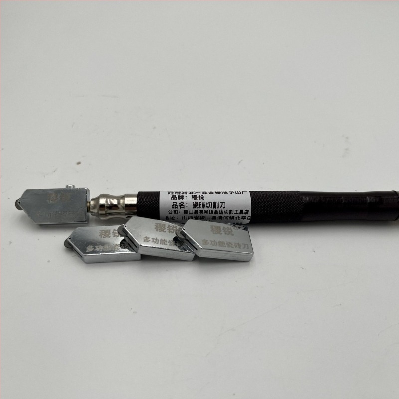 Tăietor de sticlă cu lamă mare pentru plăci groase și plăci de podea, manual (Brand: Unique; Tip: Altul; Domeniu de aplicare: Altul)