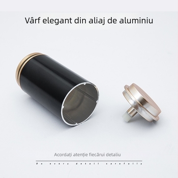 Set de bare pentru perdea cu suport din aliaj de aluminiu, șină simplă sau dublă, stil modern și simplu, personalizabil