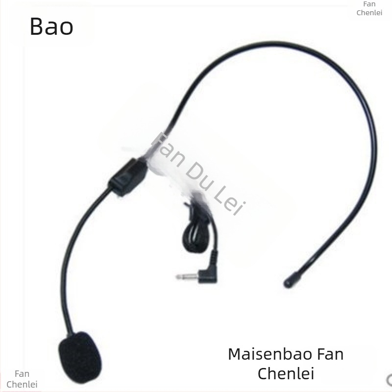 Microfon headset pentru cosplay - Model Q2, fără fir, omnidirecțional, cu bobină în mișcare, fără baterie