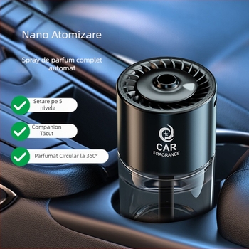 Difuzor de aromaterapie pentru mașină și purificator de aer, sticlă și metal, model Jdzx-interstellar plug-in, greutate 0,5 kg