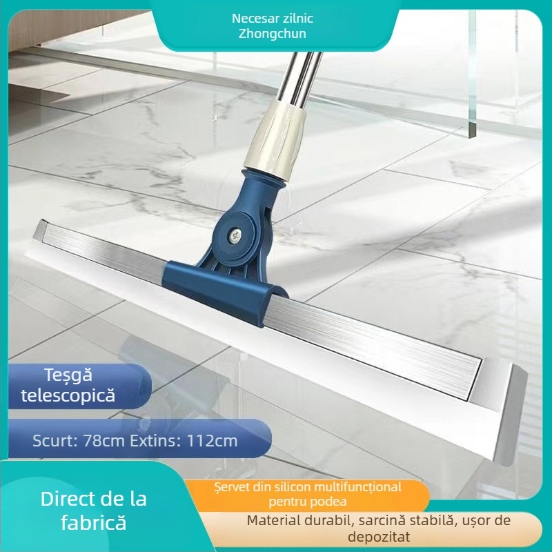 Ștergător de geamuri pentru baie cu mop - din plastic, marcă Zhongchun, lansat în 2022, 1 kg