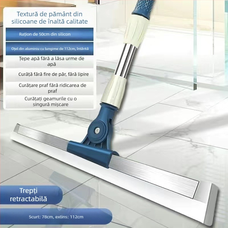 Ștergător de geamuri pentru baie cu mop - din plastic, marcă Zhongchun, lansat în 2022, 1 kg