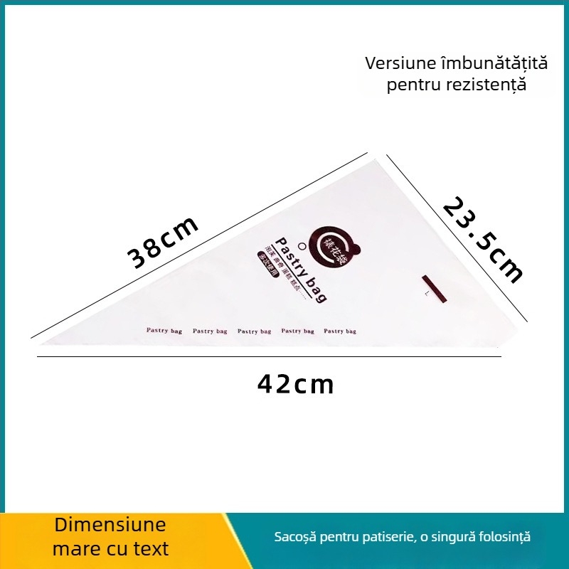 Move Pungă de Decorare — Pungă de Decorare Îngroșată, De Unică Folosință, Calitate Alimentară, Stil Modern Simplu, Lansare 2023